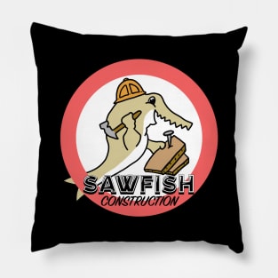 Sawfish Construction Pillow