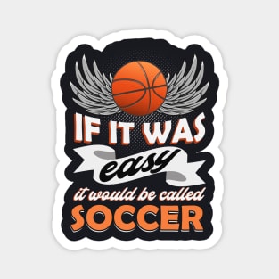 Basketball Slogan Basketball Player Gift Magnet