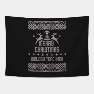 Merry Christmas BIOLOGY TEACHER Tapestry