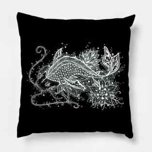 Zen Koi Fish Tattoo Pillow