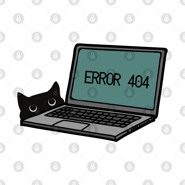 Cat Error 404 by Frhnasyikin