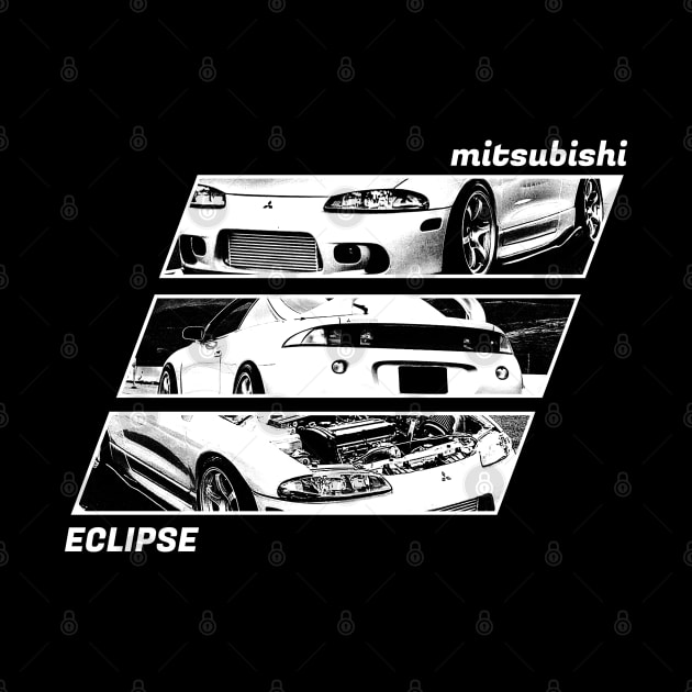 MITSUBISHI ECLIPSE D30 Black 'N White Archive 2 (Black Version) by Cero