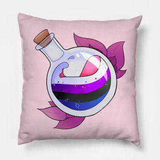 Potions of Pride - Genderfluid Pillow
