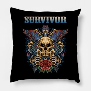 SURVIVE SURV SURVIVOR BAND Pillow