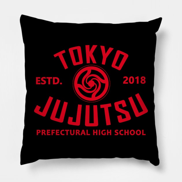 Jujutsu kaisen (Back print) Baseball Tee Pillow by TRYorDIE