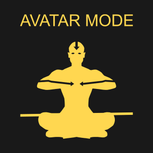 Avatar the legend of aang - avatar mode T-Shirt