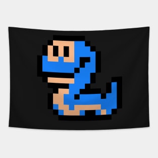 8-Bit Snake Enemy Tapestry