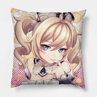 Barbara pegg Pillow