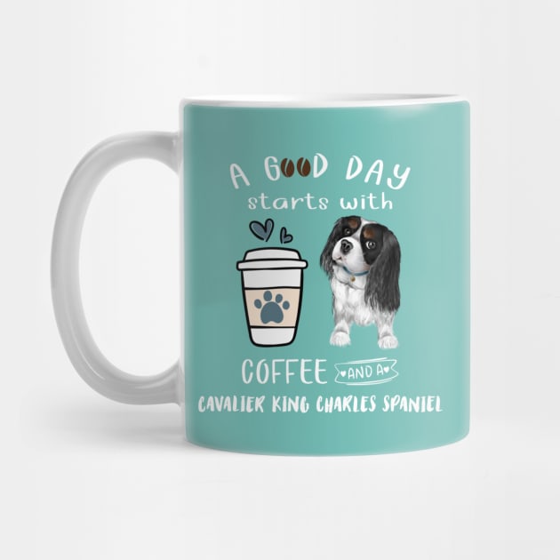 Cavalier King Charles Spaniel: T Shirt - Coffee Mug