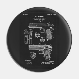 Browning automatic pistol - 1899 Patent - aP01 Pin