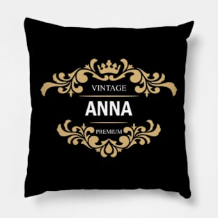 Anna Name Pillow