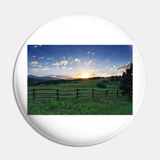 Foothills Sunset Pin