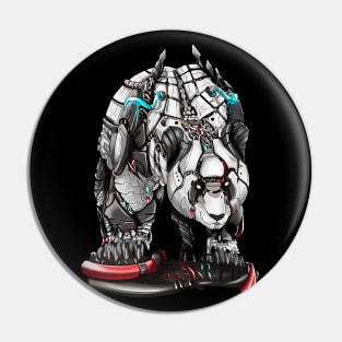 Cyber panda Pin