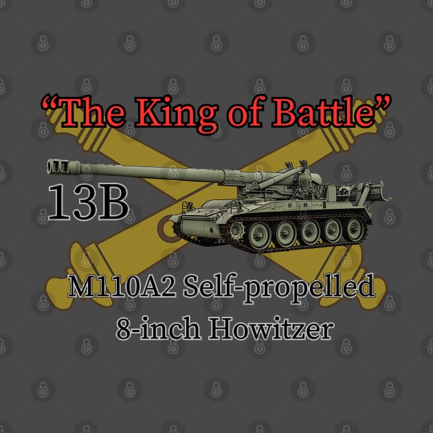 The King of Battle M110A2 Self-propelled 8-inch Howitzer by Toadman's Tank Pictures Shop