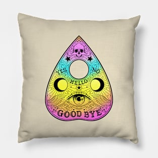 Ouija Planchette Board. All Seeing Eye Pillow