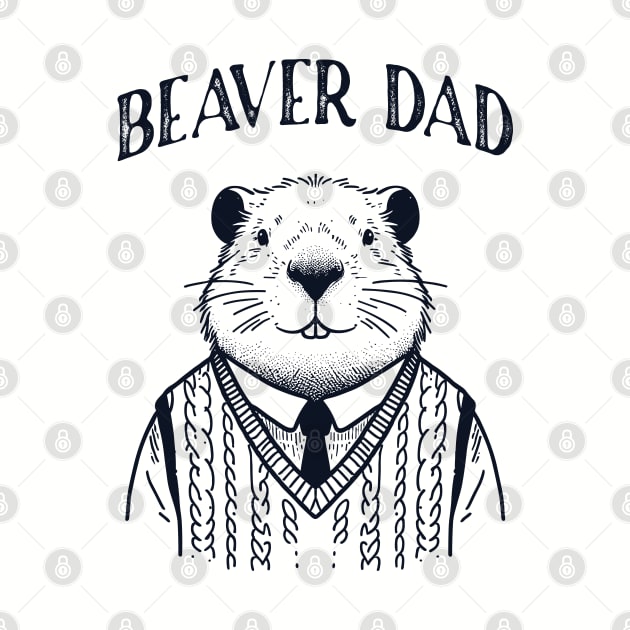 Beaver Dad by Yopi