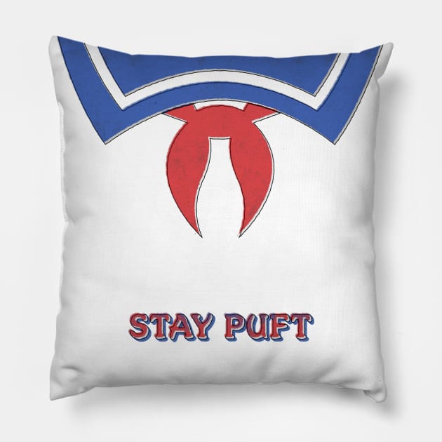 Stay Puft Retro Pillow by mycool