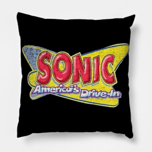 americas drive in sonic Pillow