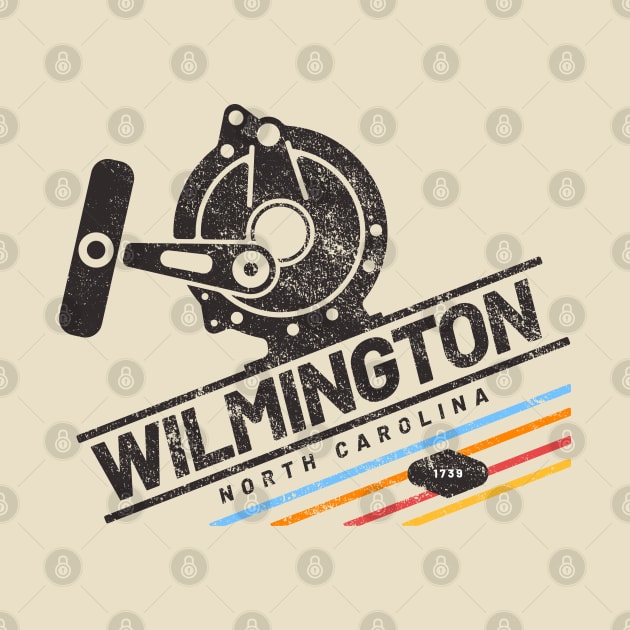 Fishing Reel for Fishing at Wilmington, North Carolina by Contentarama