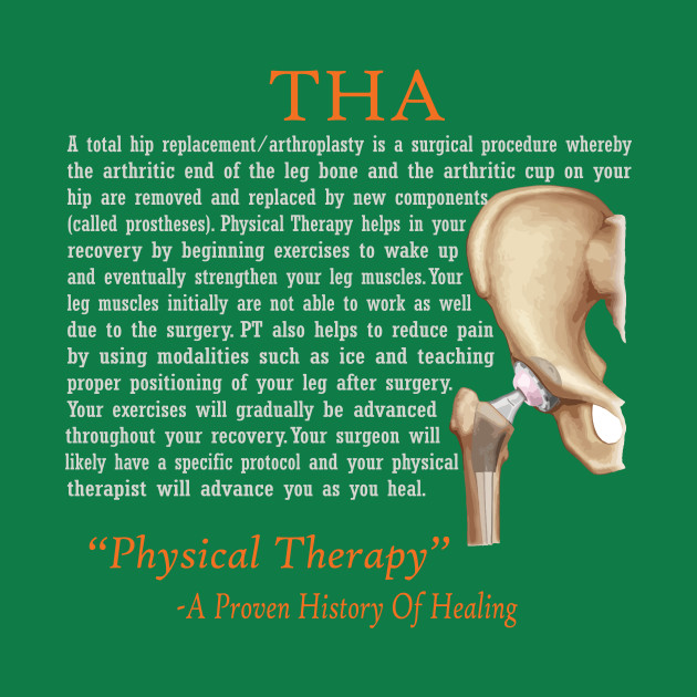 Disover Physical Therapy THA - Physical Therapy - T-Shirt