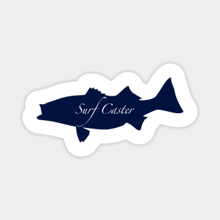 Surf Caster - Striped Bass Fishing Magnet