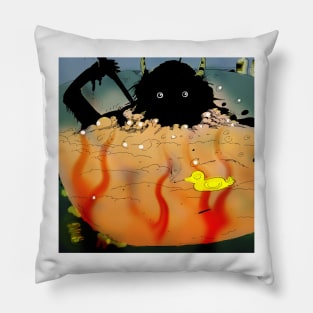 Scrubbed up Cartoon 2 Pillow