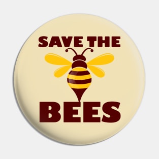 Save The Bees Pin