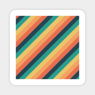 Striped - Tumblr Sunset Magnet