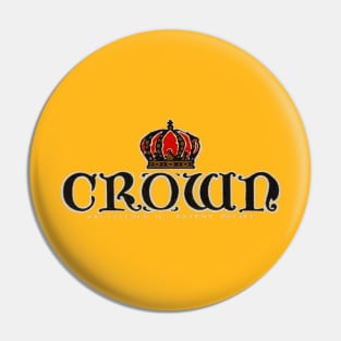 Crown Records Pin