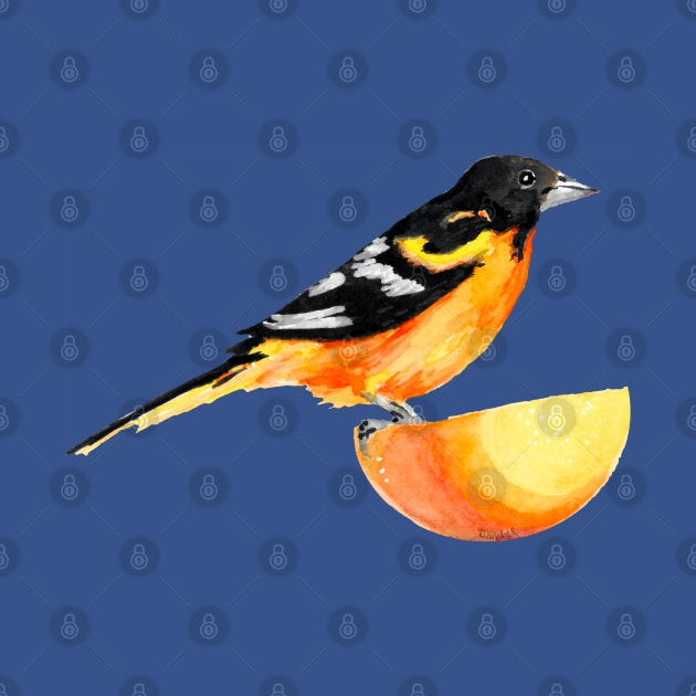 Oriole and Orange by Amy-Elyse Neer