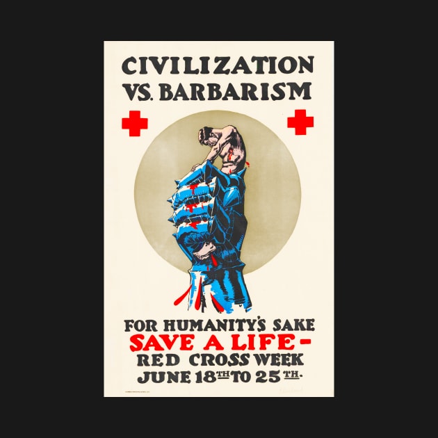 Civilization vs Barbarism by pocketlama