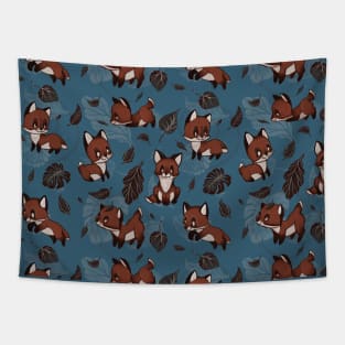 Fox Pattern Tapestry