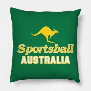 SPORTSBALL AUSTRALIA Caddy Yellow Pillow