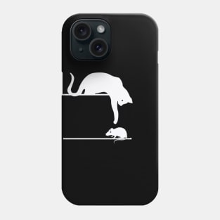 Cat and mouse Phone Case