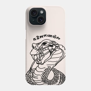 Muay Thai Tattoo Snake Phone Case