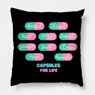 Capsule Pills for Life Pillow