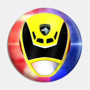 SPD 4 YELLOW - ELIZABETH "Z" DELGADO POWER RANGERS SPD Pin