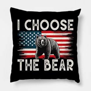 I Choose The Bear Pillow