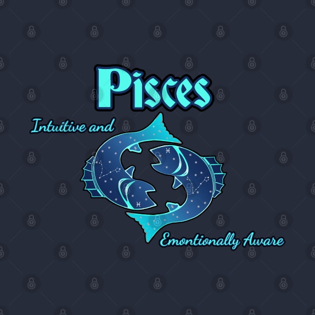 Pisces Zodiac Astrology Intuitive and Aware by Mindseye222