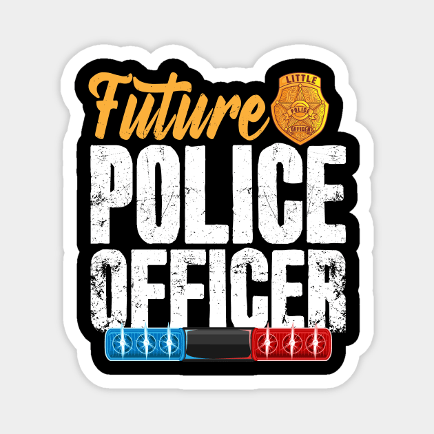 Future Police Officer Magnet by captainmood