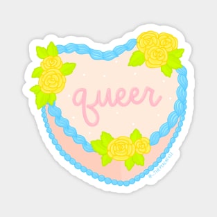 Congratulations on being QUEER! - The Peach Fuzz Magnet