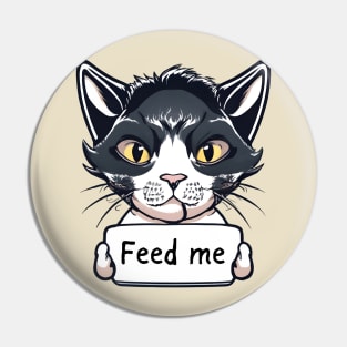 Feed me Pin