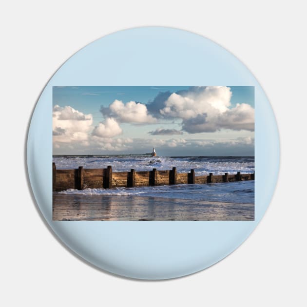 Sunshine and Stormy Sea Pin by Violaman