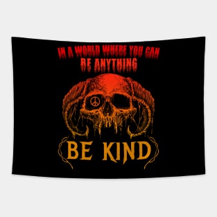 BE KIND METAL Tapestry