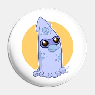 Cute Squid Pin