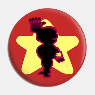 Garnet Master of Comedy Pin