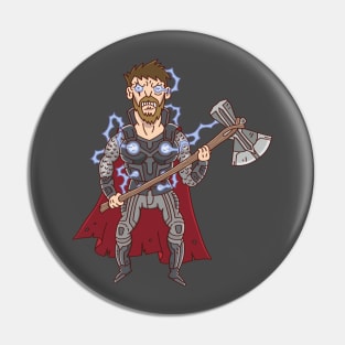 God of Thunder Pin