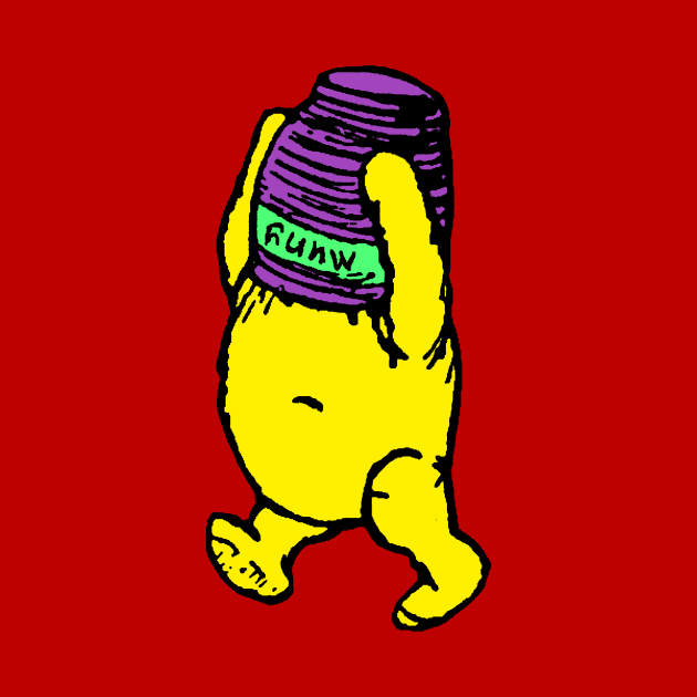 Muny Bear (classic rocco skateboard graphic) by Scum & Villainy