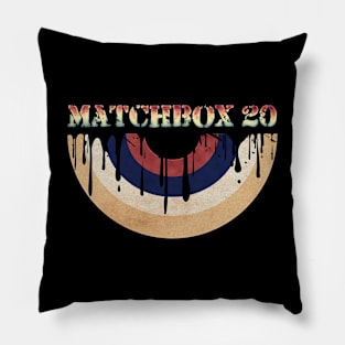 Melted Vinyl - Matchbox 20 Pillow