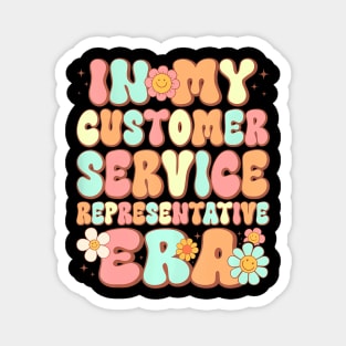 Groovy in My Customer Service Representative Era  Retro Magnet